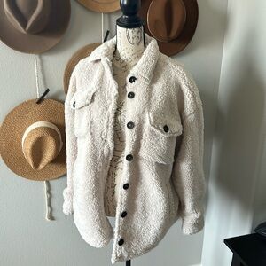 Carly Jean fleece coat